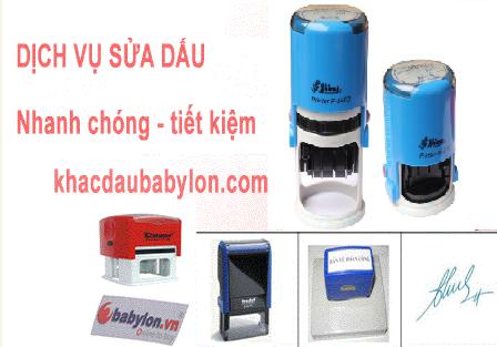 sửa con dấu