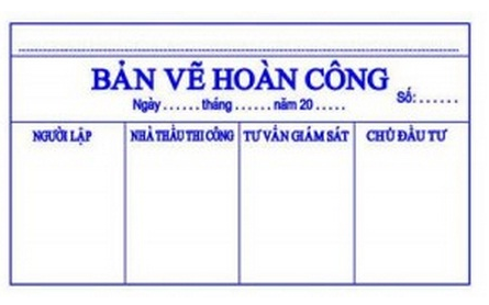 Làm mộc hoàn công tại Quận 3