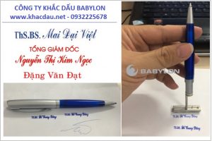 Làm con dấu lấy ngay