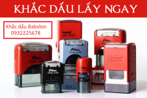 Làm con dấu lấy ngay