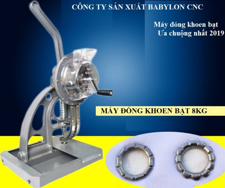 Máy đóng khoen bạt tại Hải Dương